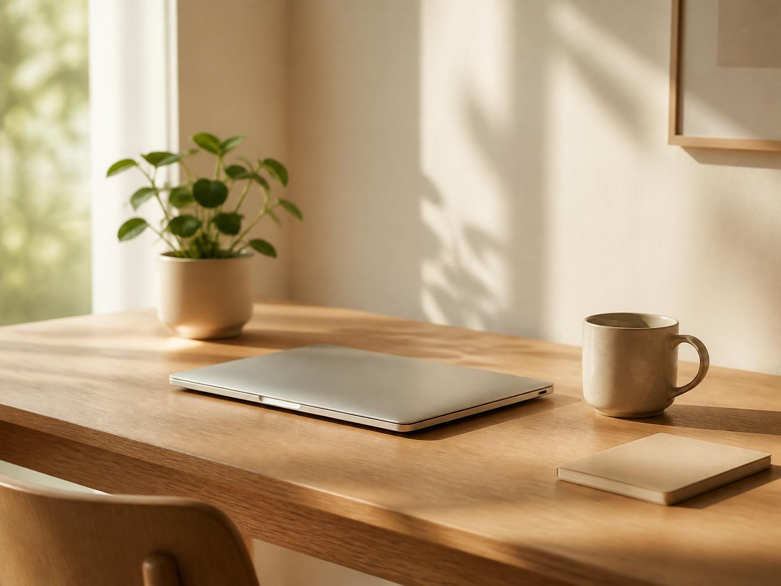 Calm, organized workspace representing team-delivered operations support.